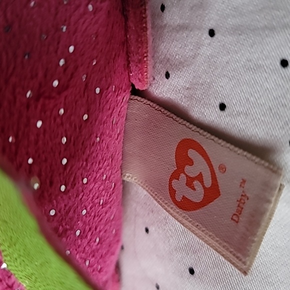 Ty Teenie Beanie Boos Darby the Dragon Mini Plush - Picture 5 of 6